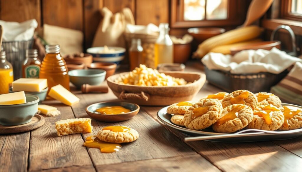 honey butter recipe for cornbread cookies​