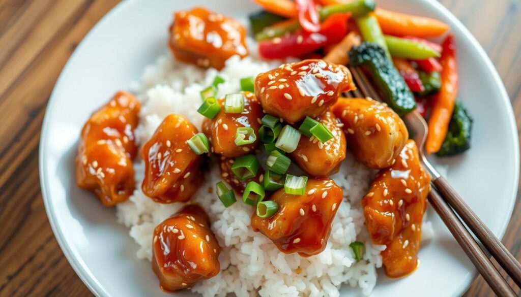 sesame chicken dish sesame chicken dish