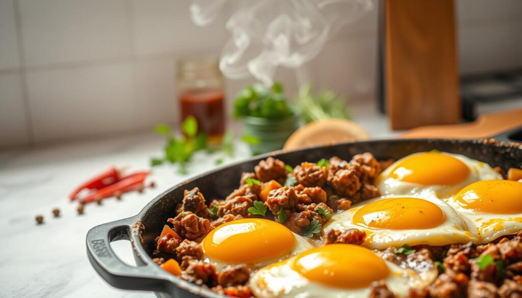 ground beef and egg recipes