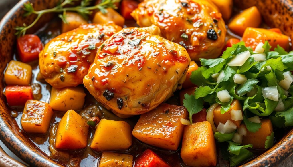 one-pan chicken dinner