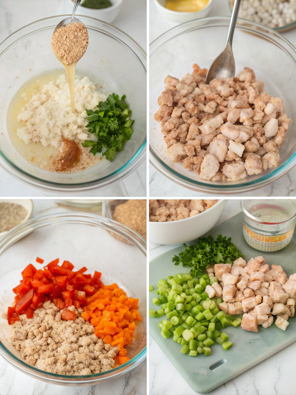 ground chicken recipes preparing steps