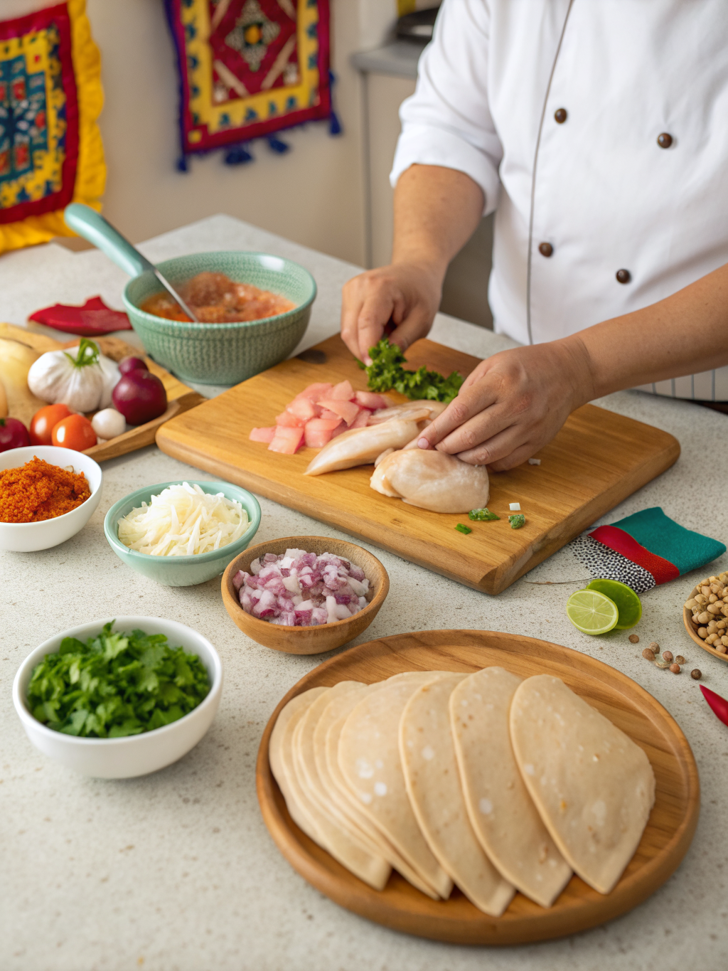 mexican chicken recipes preparing steps